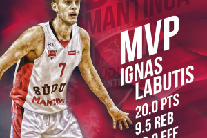 Mezon NKL antrosios savaitės MVP: Ignas Labutis