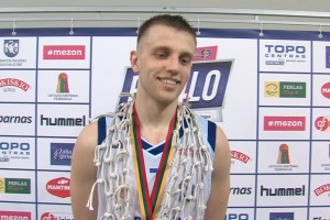 Mezon NKL finalo MVP Aidas Einikis: „Nerealus jausmas“