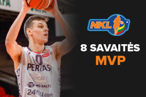 NKL savaitės MVP: Deividas Sirvydis