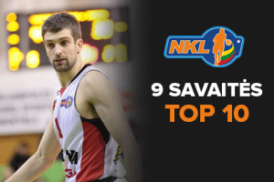 NKL 9-osios savaitės Top 10