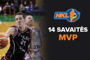 NKL 14-osios savaitės MVP – Einaras Tubutis