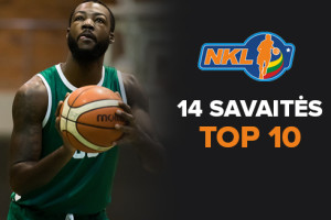 NKL 14-osios savaitės Top 10