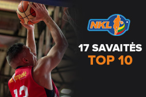 NKL 17-osios savaitės Top 10