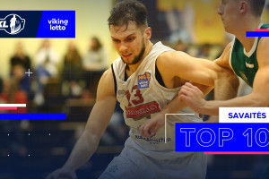 VIKINGLOTTO-NKL šeštosios savaitės TOP 10