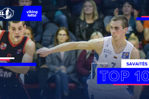 VIKINGLOTTO-NKL devintosios savaitės TOP 10