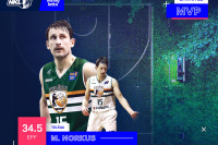 VIKINGLOTTO-NKL savaitės MVP tapo Mindaugas Norkus