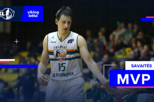 VIKINGLOTTO-NKL 13-osios savaitės MVP – Mindaugas Norkus