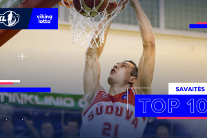 VIKINGLOTTO-NKL 13-osios savaitės Top 10