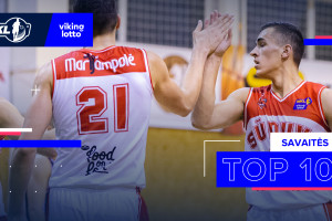 VIKINGLOTTO-NKL 14-osios savaitės Top 10