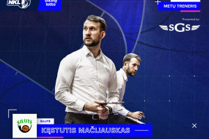 2019-2020 m. geriausias VIKINGLOTTO-NKL treneris – Kęstutis Mačijauskas