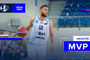 3-osios NKL – VIKINGLOTTO savaitės MVP – Darius Tarvydas