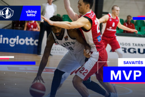 5-osios NKL – VIKINGLOTTO savaitės MVP – Kahlil Thomas