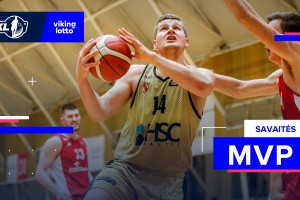 11-osios NKL – VIKINGLOTTO savaitės MVP – Oskaras Pleikys