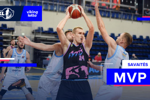 12-osios NKL – VIKINGLOTTO savaitės MVP – Aurelijus Pukelis