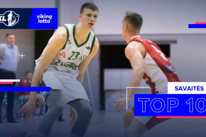 NKL – VIKINGLOTTO 13-osios savaitės TOP 10