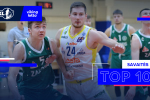 NKL – VIKINGLOTTO 14-osios savaitės TOP 10