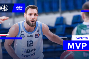 16-osios NKL – VIKINGLOTTO savaitės MVP – Darius Tarvydas