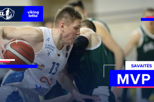 17-osios NKL – VIKINGLOTTO savaitės MVP – Laurynas Mikalauskas