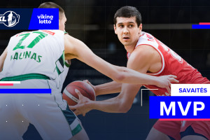 18-osios NKL – VIKINGLOTTO savaitės MVP – Šarūnas Beniušis