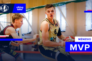 NKL – VIKINGLOTTO vasario mėnesio MVP – Modestas Kumpys