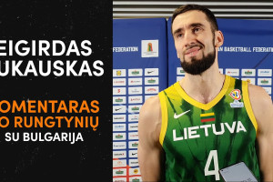 Eigirdas Žukauskas: „Debiutas, ar ne, žinai, kad reikia pergalės“