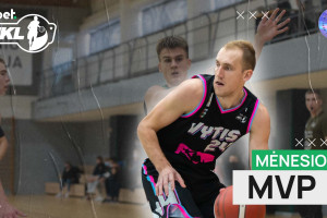 „7bet-NKL“ sausio mėnesio MVP – Aurelijus Pukelis