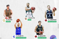 „7bet-NKL“ sezono laureatai: MVP – Š. Beniušis, geriausias jaunasis žaidėjas – M. Krivas