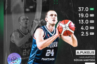 Šeštosios savaitės MVP – Aurelijus Pukelis