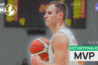 Ketvirtfinalio MVP – Karolis Guščikas