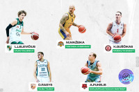 „7bet-NKL“ sezono laureatai: MVP – A. Pukelis, geriausias jaunasis žaidėjas – L. Lelevičius