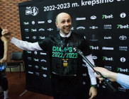 Džiaugsmu trykštantis V. Pliauga: „Jausmas – neįtikėtinas!“