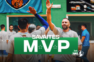 Pirmosios savaitės MVP – Tomas Delininkaitis