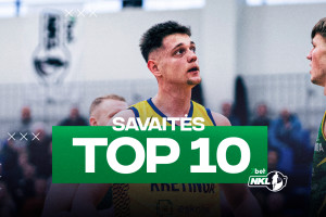 „7bet-NKL“ keturioliktosios savaitės TOP 10