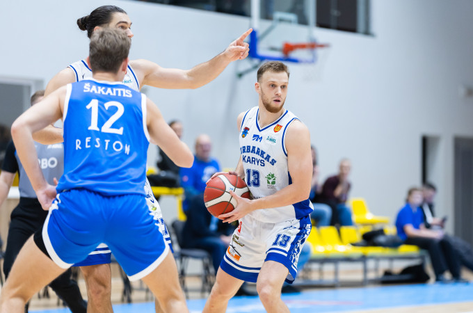 Babušio benefisas padėjo Jurbarko komandai atsitiesti Rietave 