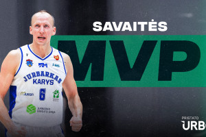 „URBO-NKL“ septintosios savaitės MVP – Gintautas Matulis