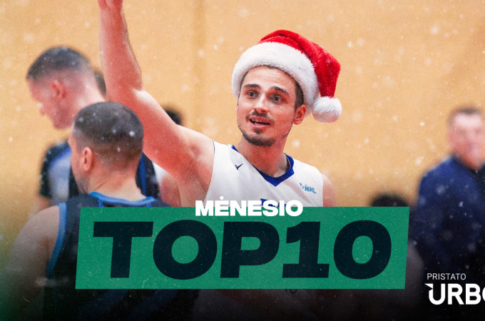 „URBO-NKL“ gruodžio mėnesio TOP 10