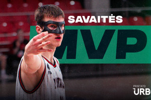 „URBO-NKL“ penkioliktosios savaitės MVP – Ignas Urbonas
