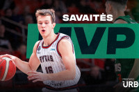 „URBO-NKL“ aštuonioliktosios savaitės MVP – Ignas Urbonas