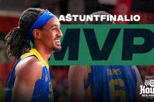 „URBO-NKL“ aštuntfinalio MVP – Jalenas Warrenas