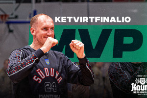 „URBO-NKL“ ketvirtfinalio MVP – Aurelijus Pukelis